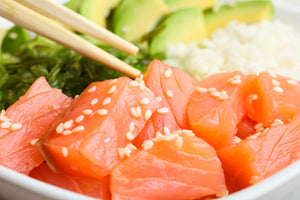 Poke Cube Salmon