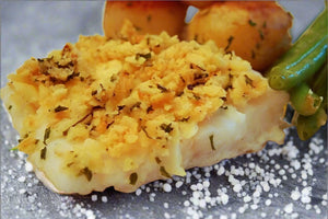 Cooking Cod with Garlic Seasoning