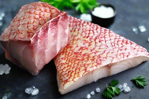 Snapper ready for the oven