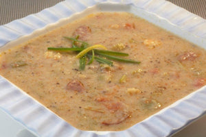 Gumbo Soup in Bowl